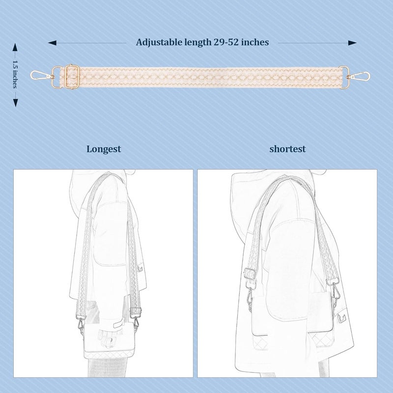 chushui Store Purse Strap,Replacement Crossbody Shoulder Strap for Handbag… - Image 2